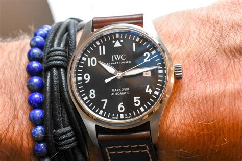 iwc pilot mark xviii price|iwc pilot's watch mark xviii.